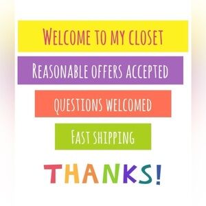 Hi! I’m Lindsay 🥰 a 5-star rated Poshmark seller